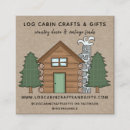 Search for cabin business cards Rustic