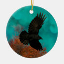 Search for crow christmas tree decorations Bird
