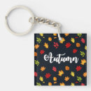 Search for autumn fall key rings Leaves
