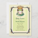 Search for gold crown baby shower invitations Fairytale