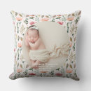 Search for birth announcement cushions New parents