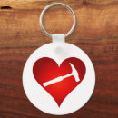 Search for love logo key rings Symbol