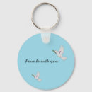 Search for white doves key rings Blue