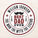 Search for dad text coasters For him