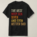 Search for scuba mens tshirts Deep sea diver