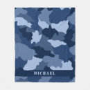 Search for blue camouflage blankets Modern