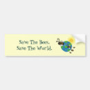 Search for bee bumper stickers Earth