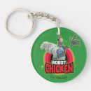 Search for robot chicken key rings Claymation