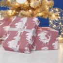 Search for pink holiday wrapping paper Classic