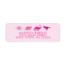 Search for kids dinosaur return address labels Cute