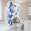 Search for snowman shower curtains Whimsical