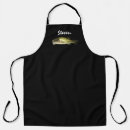 Search for black and green aprons Chef