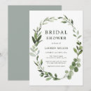 Search for wreath bridal shower invitations Rustic