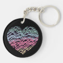 Search for stylized key rings Colorful