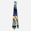 Search for abstract fruit ties Vintage