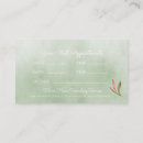 Search for counselor business cards Nature