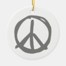 Search for peace christmas tree decorations Hippie