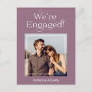 Search for engagement announcements postcards Typography
