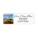 Search for excavator return address labels Digger