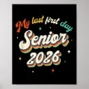 Search for first day of school sign posters Vintage