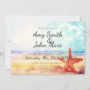 Search for beachy wedding invitations Watercolor