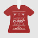 Search for sweaters and christmas tree decorations Red