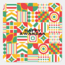 Search for happy kwanzaa stickers African