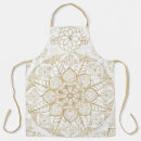 Search for luxe gold aprons White