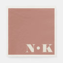 Search for monogrammed monogram initial letter napkins Minimalist