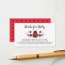 Search for lady bug invitations Red black
