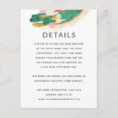 Search for abstract art invitations Simple