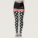 Search for black and white polka dot leggings Girly