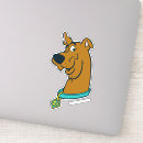 Search for cartoon character face stickers Scooby doo