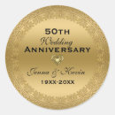 Search for gold anniversary stickers Black