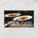 Search for cooking classes business cards Food