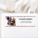 Search for brew return address labels Halloween