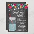 Search for mason jar birthday invitations Bbq
