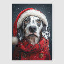 Search for dalmatian christmas cards Winter
