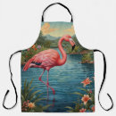 Search for paradise aprons Flamingo