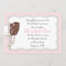 Search for pink rosary invitations Girl