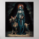 Search for vintage dog art posters Skeleton