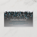 Search for new year business cards Blue