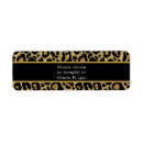 Search for leopard print return address labels Safari