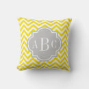 Search for yellow and grey chevron cushions Zig zag
