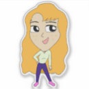 Search for red hair girl stickers Cute