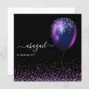 Search for iridescent birthday invitations Modern