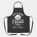 Search for bichon frise aprons Animal