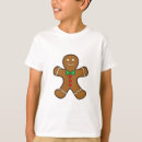 Search for gingerbread man tshirts Red