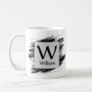 Search for initial w mugs For him