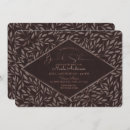 Search for chocolate bridal shower invitations Modern